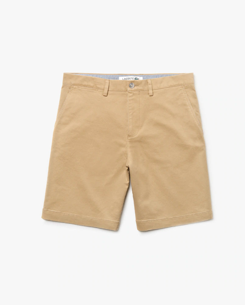 Gabardine Bermuda Shorts